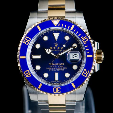 2012 rolex submariner two tone|rolex submariner 116613lb for sale.